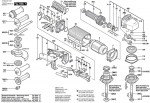 Bosch 0 602 331 007 ---- flat head angle sander Spare Parts